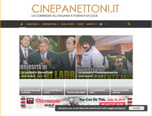 Tablet Screenshot of cinepanettoni.it
